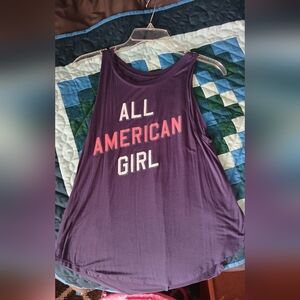 Racerback Tee All American Girl